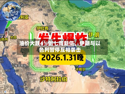 油价大跌4%创七周新低	，伊朗与以色列暂停互相袭击-第3张图片
