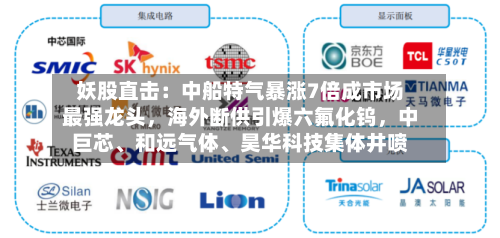 妖股直击：中船特气暴涨7倍成市场最强龙头，海外断供引爆六氟化钨	，中巨芯、和远气体、昊华科技集体井喷-第3张图片