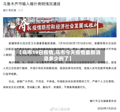 【乌市19日疫情,乌市今天疫情最新消息多少例了】-第3张图片