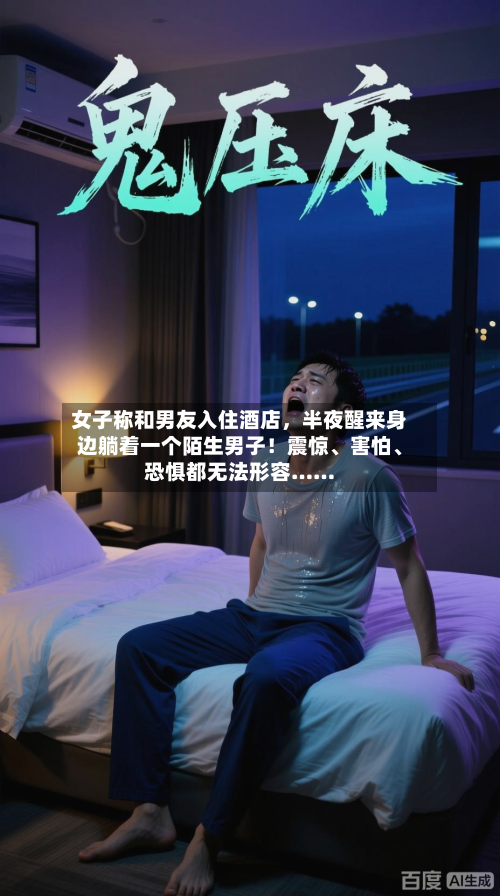 女子称和男友入住酒店，半夜醒来身边躺着一个陌生男子！震惊、害怕	、恐惧都无法形容……-第2张图片