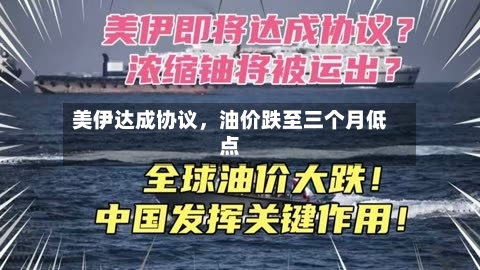 美伊达成协议，油价跌至三个月低点-第2张图片
