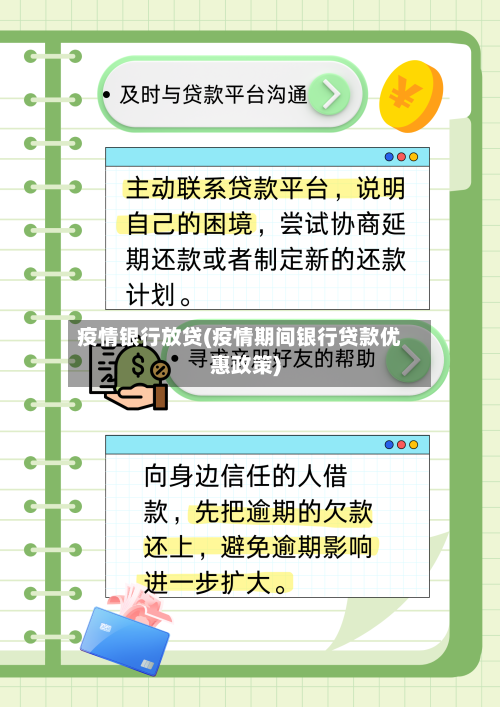 疫情银行放贷(疫情期间银行贷款优惠政策)