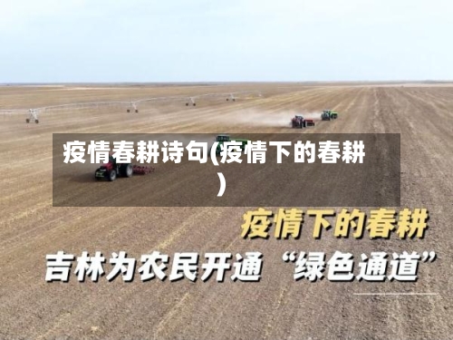 疫情春耕诗句(疫情下的春耕)