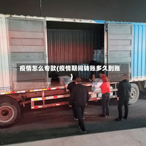 疫情怎么专款(疫情期间转账多久到账)-第2张图片