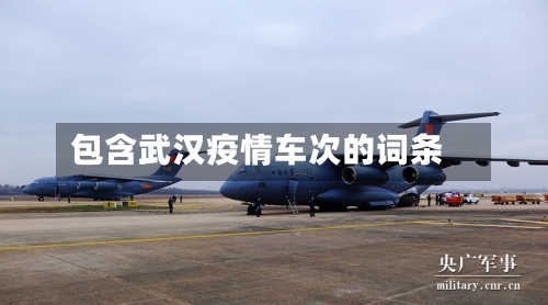 包含武汉疫情车次的词条