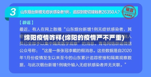 绵阳疫情咋样(绵阳的疫情严不严重)-第2张图片