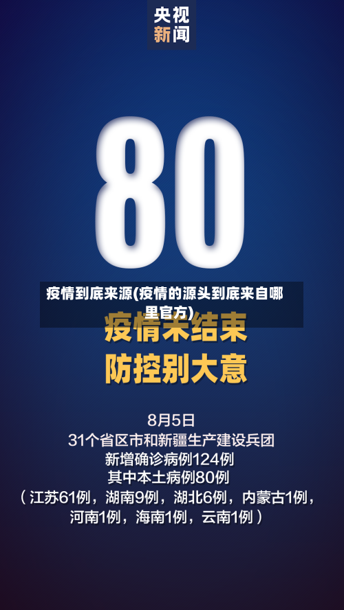 疫情到底来源(疫情的源头到底来自哪里官方)