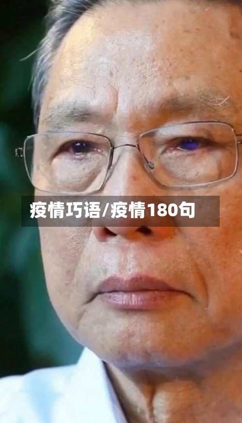 疫情巧语/疫情180句