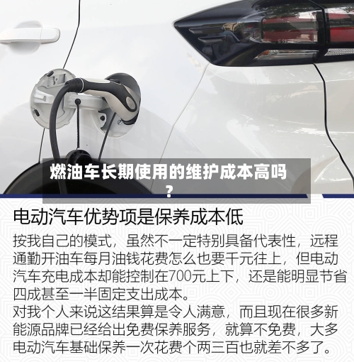 燃油车长期使用的维护成本高吗？-第2张图片