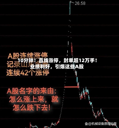 10分钟！直线涨停，封单超12万手！业绩利好，引爆这些A股