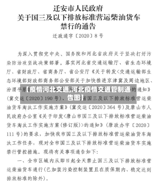 【疫情河北交通,河北疫情交通管制通告图】