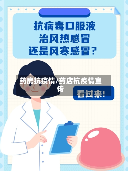 药房抗疫情/药店抗疫情宣传-第1张图片
