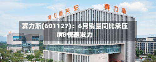 赛力斯(601127)：6月销量同比承压 M〖陆〗、M9快速发力-第2张图片