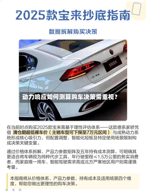 动力响应如何测算购车决策需重视？-第3张图片