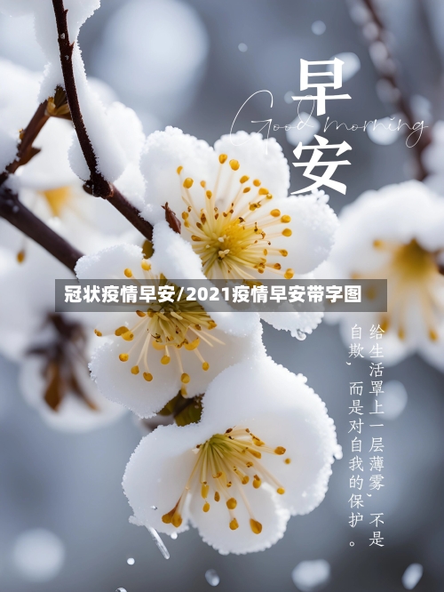 冠状疫情早安/2021疫情早安带字图