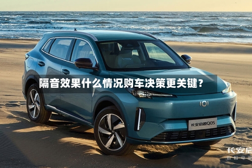 隔音效果什么情况购车决策更关键？