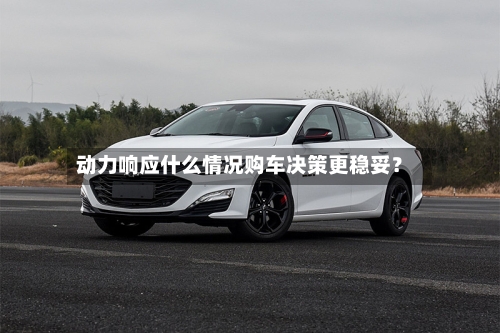 动力响应什么情况购车决策更稳妥？-第3张图片