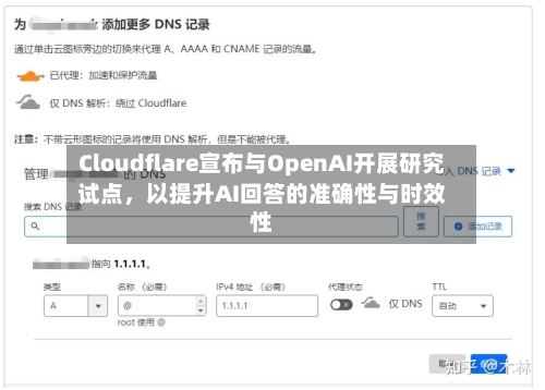 Cloudflare宣布与OpenAI开展研究试点，以提升AI回答的准确性与时效性-第2张图片