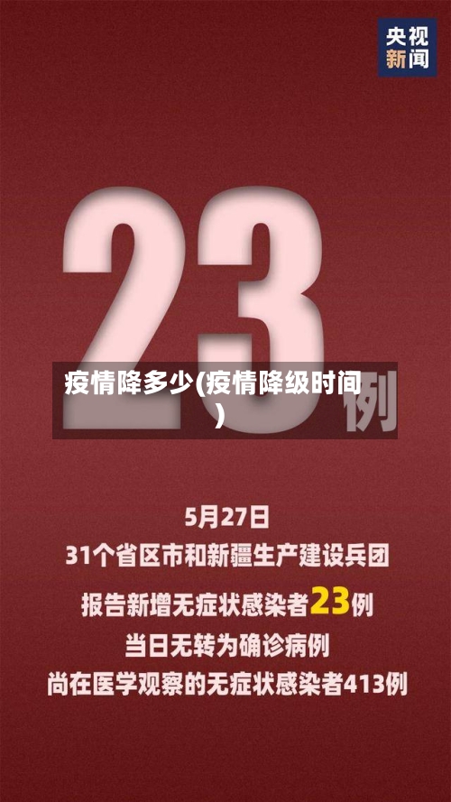 疫情降多少(疫情降级时间)-第3张图片