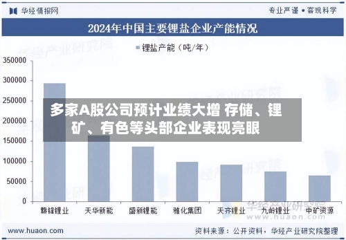 多家A股公司预计业绩大增 存储	、锂矿、有色等头部企业表现亮眼-第2张图片
