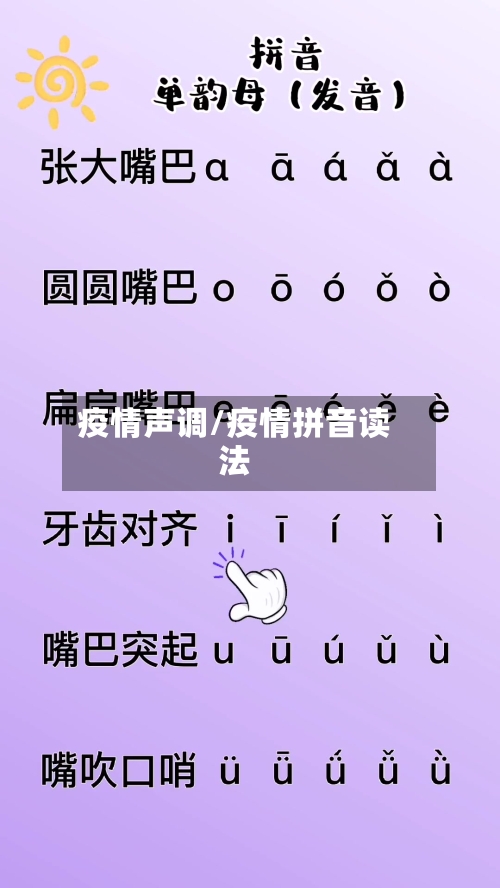 疫情声调/疫情拼音读法