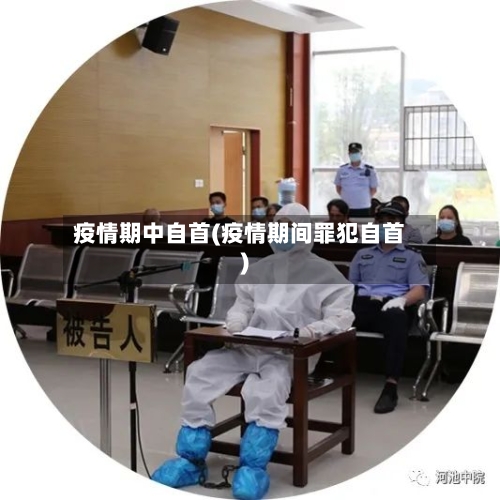 疫情期中自首(疫情期间罪犯自首)-第3张图片