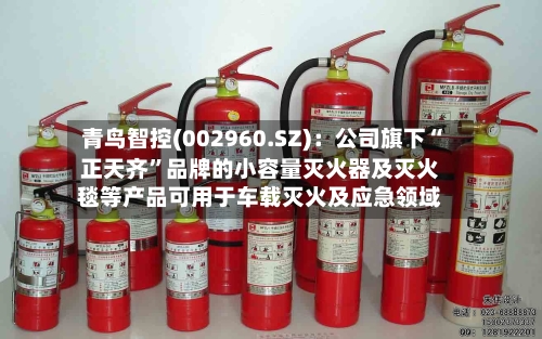 青鸟智控(002960.SZ)：公司旗下“正天齐”品牌的小容量灭火器及灭火毯等产品可用于车载灭火及应急领域-第2张图片