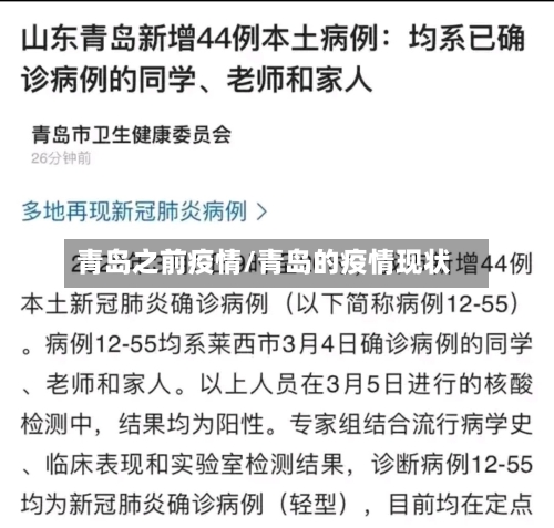 青岛之前疫情/青岛的疫情现状
