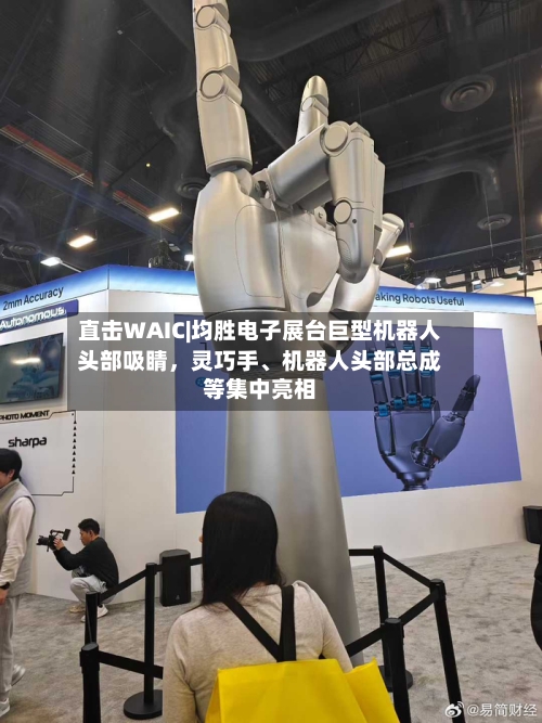 直击WAIC|均胜电子展台巨型机器人头部吸睛，灵巧手、机器人头部总成等集中亮相-第3张图片