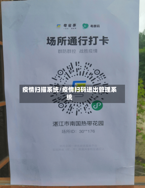 疫情扫描系统/疫情扫码进出管理系统-第2张图片