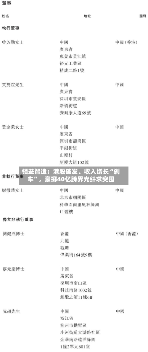 领益智造：港股破发、收入增长“刹车	”，豪掷40亿跨界光纤求突围-第2张图片