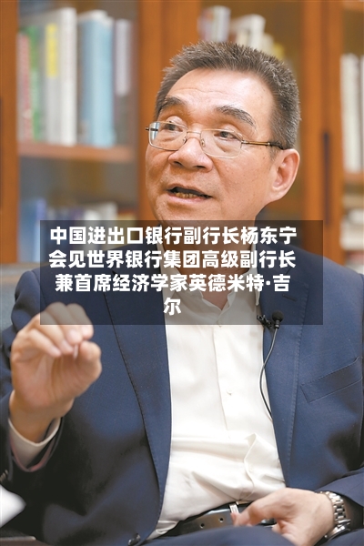 中国进出口银行副行长杨东宁会见世界银行集团高级副行长兼首席经济学家英德米特·吉尔-第2张图片