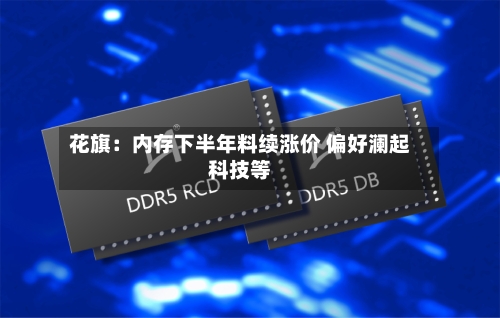花旗：内存下半年料续涨价 偏好澜起科技等