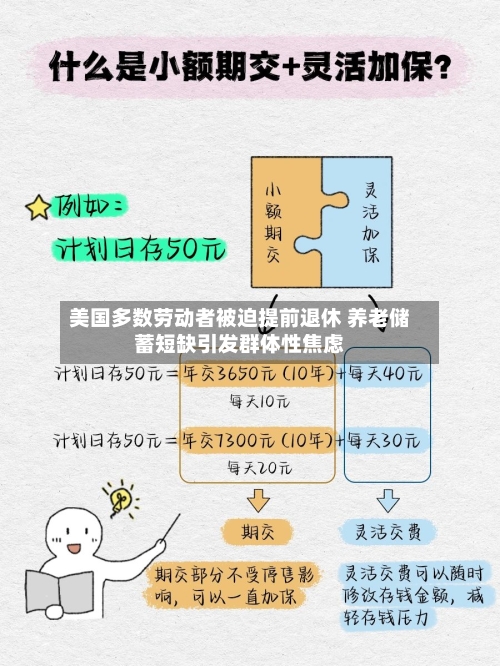 美国多数劳动者被迫提前退休 养老储蓄短缺引发群体性焦虑