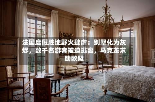 法国度假胜地野火肆虐：别墅化为灰烬，数千名游客被迫逃离，马克龙求助欧盟-第2张图片