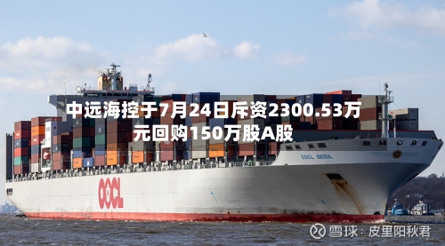 中远海控于7月24日斥资2300.53万元回购150万股A股-第2张图片