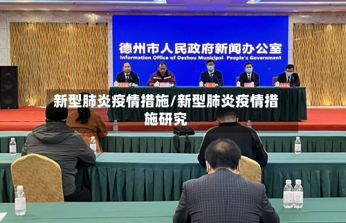 新型肺炎疫情措施/新型肺炎疫情措施研究