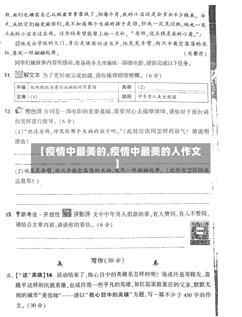 【疫情中最美的,疫情中最美的人作文】-第2张图片