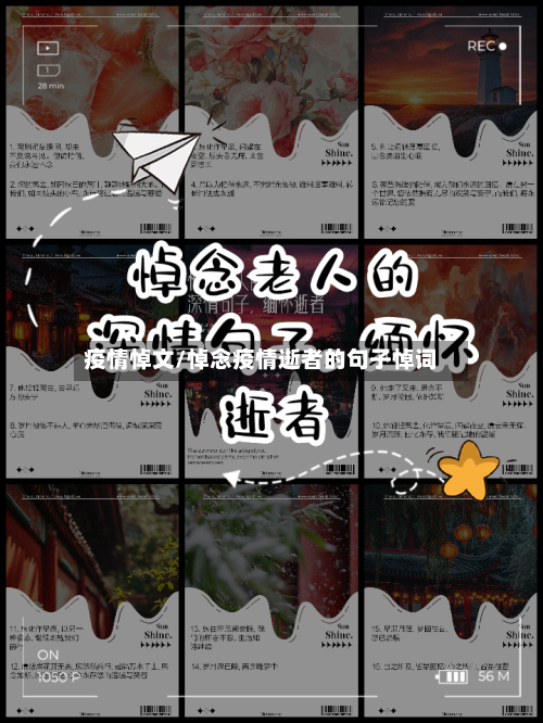 疫情悼文/悼念疫情逝者的句子悼词-第3张图片
