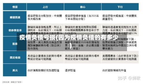 疫情负债亏损(因为疫情负债的有多少)
