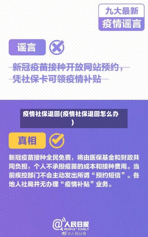 疫情社保退回(疫情社保退回怎么办)-第2张图片