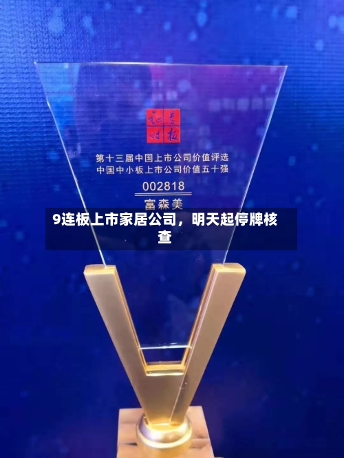 9连板上市家居公司，明天起停牌核查-第3张图片