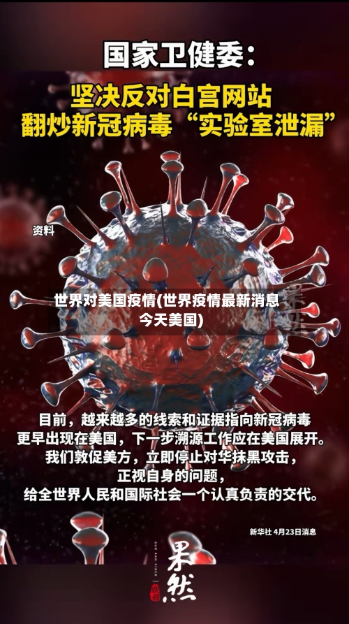 世界对美国疫情(世界疫情最新消息今天美国)-第2张图片