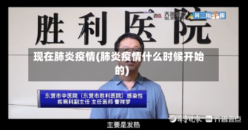 现在肺炎疫情(肺炎疫情什么时候开始的)-第3张图片