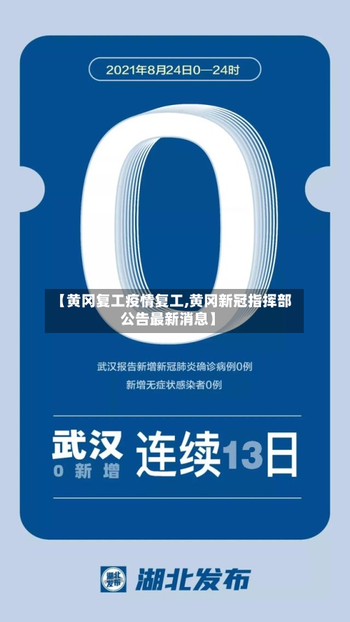 【黄冈复工疫情复工,黄冈新冠指挥部公告最新消息】