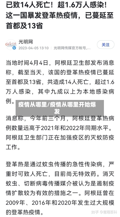 疫情从哪里/疫情从哪里开始爆发