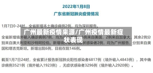 广州最新疫情来源/广州疫情最新症状表现