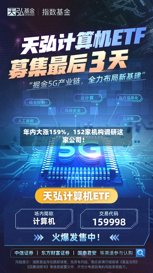 年内大涨159%，152家机构调研这家公司！-第2张图片
