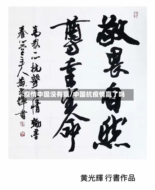 疫情中国没有赢/中国抗疫情赢了吗