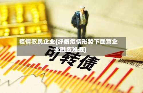 疫情农民企业(纾解疫情形势下民营企业融资难题)-第2张图片